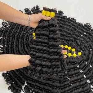 Extensiones de cabello humano crudo vietnamita birmano de doble trama de calidad superior, cutículas de Color negro Natural alineadas a granel al por mayor - Product Image 1