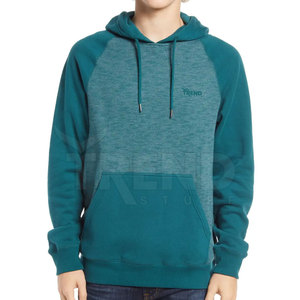 Men's Super Soft Cotton Pullover Hoodie Light Color Custom Made Oversized Fit Winter Fleece Design Latest Style Polyester/Cotton - Product Image 1