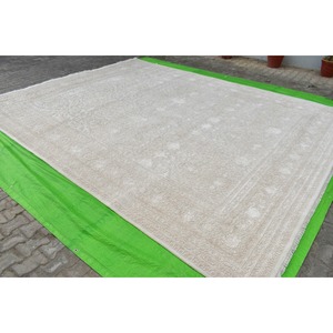 Custom Traditional Silver Persian <b>Carpet</b> Modern Floral Rug New Zealand Wool Tufted Cut Pile Hand Knotted for Home Use on Sale - Product Image 4