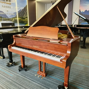 Piano à queue Yamaha G5E marron, excellent état, livraison rapide, finition élégante, touches lisses, fabriqué au Japon G5 - Product Image 1