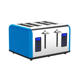 Promotion commerciale Offres Spéciales maison hôtel café toast maker pain maker sandwich maker 4 tranches écran tactile contrôle métal grille-pain - Product Image 3