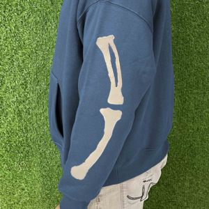 Nouveau Style bas quantité minimale de commande meilleure qualité hommes hiver pull à capuche manches longues polaire coton mélangé impression numérique surdimensionné - Product Image 3