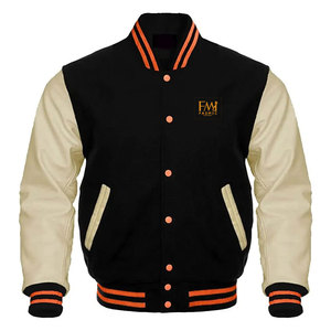 Top Selling Customizable Canvas Men's Regular Sleeve Letterman <b>Jacket</b> <b>Fleece</b> <b>Lining</b> Quick Dry Breathable Custom Logo for Winter - Product Image 2