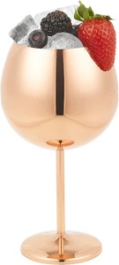 Vente en gros 500ml boule en acier inoxydable gobelet qualité durable Design Vintage Cocktail verre à vin véritables acheteurs en vrac - Product Image 5