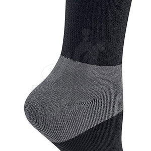 Chaussettes de performance pour hommes à séchage rapide, anti-humidité, en tricot doux, avec semelle coussinée, motif personnalisé, qualité supérieure, commande en gros - Product Image 6