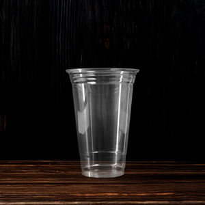 Gobelets jetables transparents en PP/PET à paroi simple de 16, 20, 24 oz avec couvercles de 95 mm pour thé, café, boissons chaudes/froides – Vente en gros au Vietnam - Product Image 1