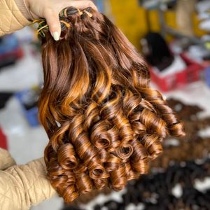 Paquets de cheveux rebondissants à trame de cheveux vietnamiens naturels donneur unique grand stock non mélangé pas enchevêtrement - Product Image 2