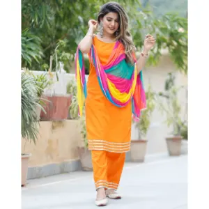 Conjunto de Pantalón y Top Corto de Algodón Naranja para Mujer, Estilo Formal-Casual, con Capucha, Estilo Veraniego - Product Image 4