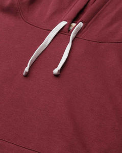 Sudadera con estampado liso rojo de talla grande para hombre con logotipo personalizado, Sudadera con cuello redondo de manga larga de algodón 100%, Sudadera con cuello redondo de talla grande - Product Image 4