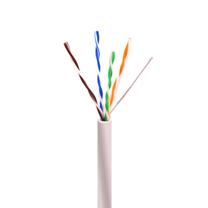Kabel jaringan <span class=keywords><strong>5</strong></span> kucing kualitas tinggi 24AWG UTP FTP <span class=keywords><strong>SFTP</strong></span> Cat5e kabel <span class=keywords><strong>CU</strong></span> tembaga kucing 5e, kucing 5e 4 pasang Putar - Product Image 5