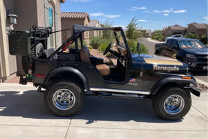 USADO, LISTO PARA CONDUCIR |   CONDUCCIÓN IZQUIERDA |   Volante a la derecha |   Jeep CJ-5 Renegade V8 de 1977 - Product Image 3