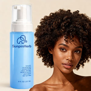 Espuma para el Cabello, Mousse para Peinar, para Trenzas, Rizos, Cabello Afro, Secado Rápido, Sin Residuos, Antiencrespamiento, Brillo, Suministro OEM para Salón - Product Image 1