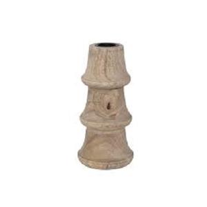 Indian SCI New Design Spring Decor Wood Candle Stand Affordable Pillar Candle Holder Rustic Unique Decoration for Home & Offices - Product Image 1