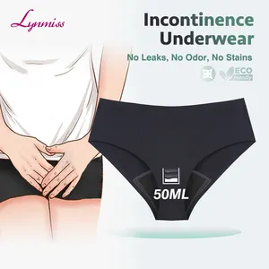 LYNMISS Menstrual Period 50ML Urinary Incontinence Panties Women Postpartum Elderly Incontinence Underwear