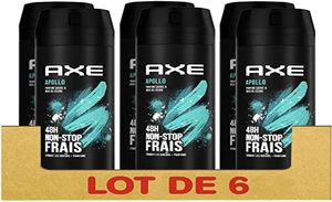 Desodorante en Aerosol para Hombre AXE Apollo, Frescura Continua 48h, Fragancia de Salvia y Madera de Cedro (Paquete de 6 x 200ml) - Product Image 3