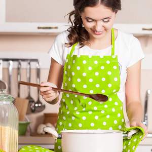 6 Pièces Cuillères Longues en Bois Cuillères Rondes à Long Manche Cuillères à Soupe de Style Coréen pour la Cuisson de la Soupe, Mélange, Remuer la Cuisine - Product Image 2