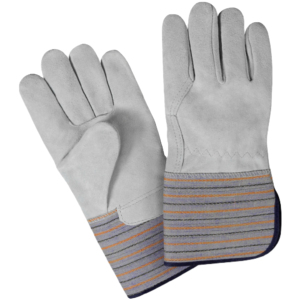 Guantes de trabajo de seguridad de alta resistencia de cuero de vaca de construcción industrial - Product Image 4