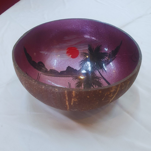 ชามสลัดกะลามะพร้าวออกแบบตามสั่งเครื่องเขินธรรมชาติงานหัตถกรรมทำจากเวียดนาม - Product Image 4