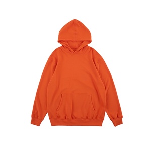 Sudadera de algodón Unisex de alta calidad, venta al por mayor, moda personalizada de gran tamaño, 360g, sudaderas gruesas y pesadas, ropa de calle XXS, Sudadera con capucha - Product Image 3