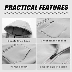 เสื้อฮู้ดสำหรับผู้ชายดีไซน์ตามสั่งผลิตจากปากีสถาน - Product Image 6