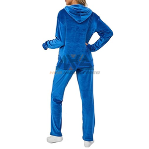 Conjunto Deportivo Informal de Dos Piezas para Mujer, 100% Algodón Antiestático con Logotipo Personalizado para la Temporada de Invierno - Product Image 3