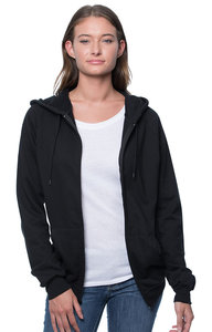 Organic Cotton Fleece Full Front Zip Hoodie for Men - Made in USA by Custom Apparel - Xs - 2x Hoodies - Product Image 4