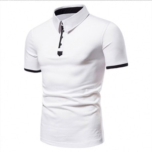 เสื้อยืดผู้ชายผ้าฝ้าย 100% ขายส่ง สกรีนโลโก้ได้ แบบเรียบง่าย สไตล์ลำลอง ขายดี - Product Image 2