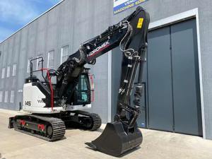 Chargeuse sur chenilles HIDROMEK HMK145LCSR avec pelle avant et arrière, mini-excavatrice, composant essentiel HIDROMEK pour travaux de construction - Product Image 6
