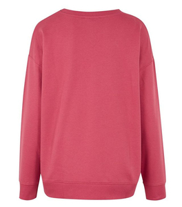 Sweat-shirt pour femme, hiver, automne, imprimé, uni, col rond, avec logo personnalisé, 100% coton, molleton, col rond, sweat-shirt pour femme - Product Image 2