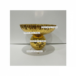 Bol en cuivre artisanal, bol à chocolat en métal décoratif unique, décoration de table, décoration de la maison, bol à servir le chocolat par Indian Metal World - Product Image 4