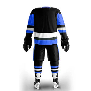 Uniforme de hockey sur glace personnalisé, ensemble d'uniformes deux pièces, uniforme professionnel de hockey sur glace de haute qualité pour l'entraînement - Product Image 2