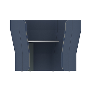 Curved Flow 2 Workpod Acústico e insonorizado para espacios de productividad silenciosos - Product Image 2