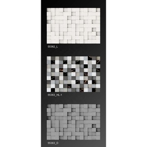 Carrelage mural 3D en argile flexible décorative 300x450mm 30x45 cm Revêtement souple Briques Céramique Finition brillante 12x18 Carreaux de murs - Product Image 4