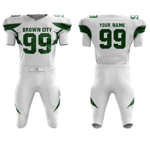 Latest Style Wholesale American Football Uniform Adults Best Design Custom New Arrival Sublimation American Football Uniform - Product Image 4