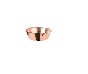 Good Quality pure <b>copper</b> jam <b>pan</b> with steel metal handle for home hotel ware wedding decorative new style From India - Product Image 1