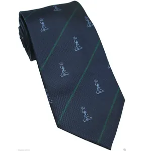 Cravate cou mode vente chaude polyester tissé bande cravate avec logo décontracté vente en gros personnalisé imprimé 100% coton pour logo cravate