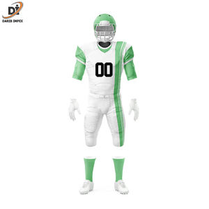 Uniforme de fútbol americano de alta calidad con logotipo personalizado, conjuntos de ropa deportiva transpirable con el más nuevo estilo impreso por sublimación, buena venta - Product Image 2