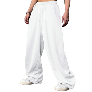 กางเกงขายาวผู้ชายทรงหลวมคุณภาพสูง ผ้าฟลีซเนื้อหนา ผลิตจากผ้าฝ้าย เหมาะสำหรับกิจกรรมกลางแจ้ง ให้ความอบอุ่น สามารถสั่งตัดผ้าได้ - Product Image 3