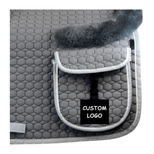 Nueva Almohadilla Profesional Clásica para Silla de Montar de Salto y Doma, Hecha a Medida, Transpirable, Mezcla de Lana, para Entrenamiento y Competición Ecuestre - Product Image 2