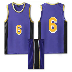 Camiseta de Baloncesto Reversible Personalizada de Malla Transpirable con Estampado por Transferencia de Calor, 100% Poliéster, Talla XL para Hombre, 160g, Último Modelo - Product Image 1