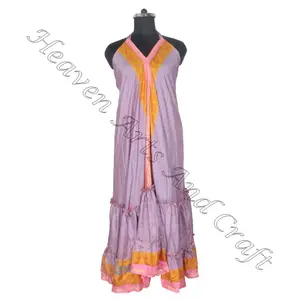 SD008 סארי / סארי / שארי בגדים הודיים ופקיסטניים מהודו היפי בוהו יצרן ויצואן של בגדי נשים הודיים