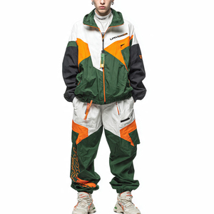 Combinaison coupe-vent de randonnée pour hommes, veste coupe-vent de montagne, survêtement pour hommes, combinaison de camping imperméable pour hommes - Product Image 3