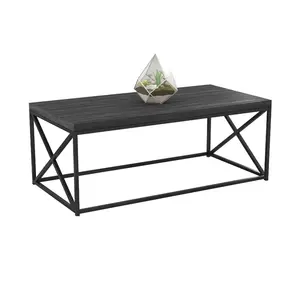 Mesa de centro de alta calidad, mesa de centro de Metal de doble capa, mesa de centro de consola para sala de estar, muebles para el hogar, uso de decoración - Product Image 3