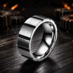Anillo <span class=keywords><strong>de</strong></span> Acero <span class=keywords><strong>de</strong></span> Titanio Premium JLM al por Mayor, con Diseño <span class=keywords><strong>de</strong></span> Dientes <span class=keywords><strong>de</strong></span> Engranaje y Banda <span class=keywords><strong>de</strong></span> Neumático <span class=keywords><strong>de</strong></span> 8mm, <span class=keywords><strong>para</strong></span> Hombre, Joyería <span class=keywords><strong>de</strong></span> Boda, Motero o Anillo <span class=keywords><strong>de</strong></span> <span class=keywords><strong>Promesa</strong></span> - Product Image 1