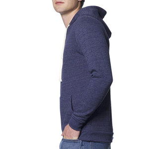 25055 Unisex Tri-blend Fleece Pullover Hoodie Hombres Organic Fleece Pullover Hoody 96055 Unisex Sudadera Heather Hoodie Hombres - Product Image 2