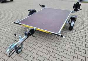 Remolque para Motocicletas LORRIES PT75-2617 de Alta Calidad, Remolque de Transporte de Bicicletas de Eje Único de 750 kg, 255×170 cm - Product Image 3