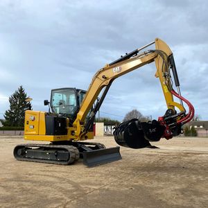 Para excavadora Caterpillar 306 CR con cargador frontal de pocas horas Caja de cambios y bomba de cilindro hidráulico Huade-Componentes de núcleo incluidos - Product Image 5