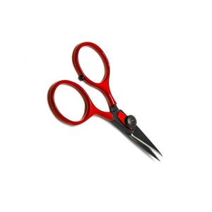 Ciseaux de précision ZetomedPro, manche rouge, acier inoxydable, pour le soin des poissons et des cuticules - Product Image 5