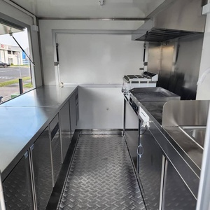 Remolque de Comida Móvil Usado para Venta de Aperitivos, Hot Dogs, Papas Fritas, Helados y Más, para Bodegas, Minoristas, Fábricas de Lácteos - Product Image 3