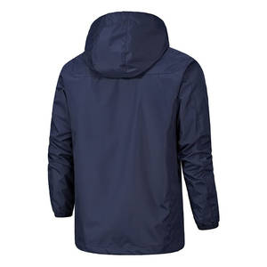 Chaqueta Cortavientos Deportiva Informal de Alta Calidad al por Mayor, Chaqueta Cortavientos Ligera Personalizada con Capucha para Hombre, con Logotipo - Product Image 3